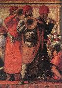 CARPACCIO, Vittore The Baptism of the Selenites (detail) ds oil on canvas